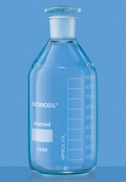 Bottles Reagent Narrow Mouth Clear Glass
